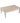 Coffee Table Oak Wood Plywood Veneer White Washed Finish
