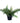Small Potted Artificial Dark Green Fern Plant UV Resistant 20cm