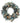 Jingle Jollys Christmas Wreath with Pre-Lit Lights Ornament 60CM Xmas Tree Decor